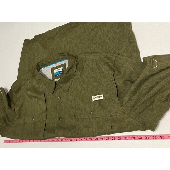 Magellan Outdoors Men’s Vented Fishing Shirt 4XL Relaxed Fit Wicking Performance - Picture 6 of 7